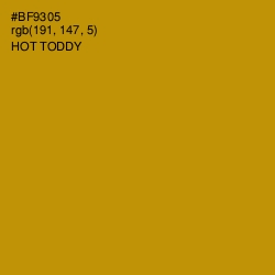 #BF9305 - Hot Toddy Color Image